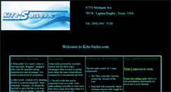 Desktop Screenshot of kite-sailer.com